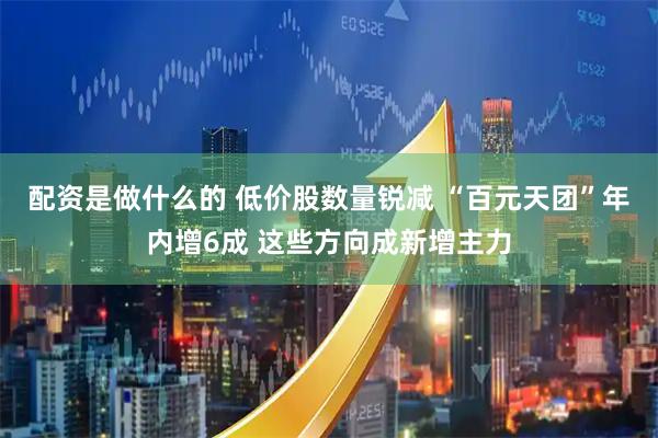 配资是做什么的 低价股数量锐减 “百元天团”年内增6成 这些方向成新增主力